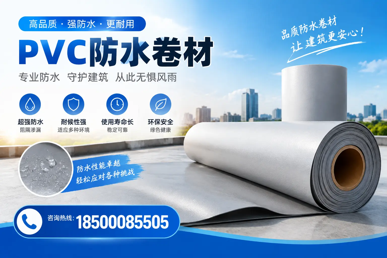 如何选择高质量的PVC防水卷材？海西消费者必看指南